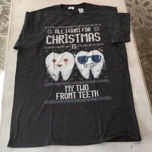 🌠Tee Shirt Front Teeth Christmas Unisex🌠
